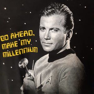 Star Trek HANES collector's Captain Kirk vintage adult t-shirt SIZE M